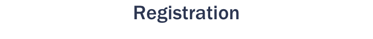 Registration